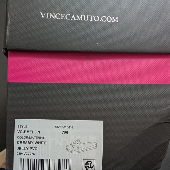 Vince Camuto Cream Studded Women's Slide Sandals - Picture 5 of 5